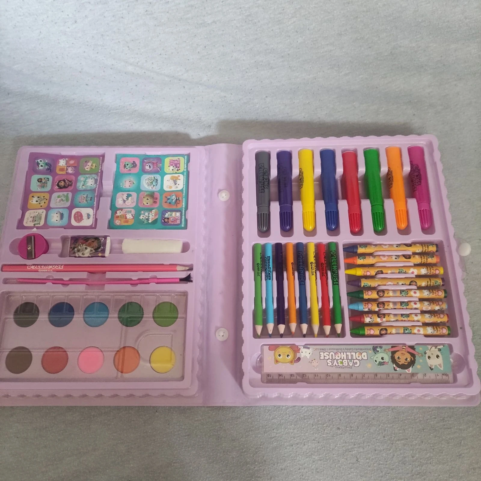 Gabby and the Magical House Stationery Set | DreamWorks Gabby's Dollhouse | New | Multicolor | Child – photo 2